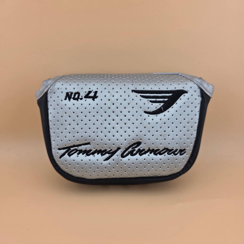 Tommy Armour Impact No 4 Putter‎ Headcover Silver Black Golf Accessories